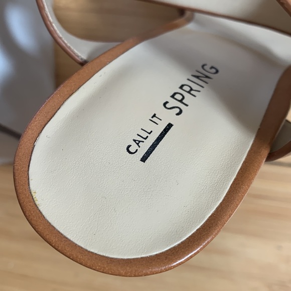 6.5 Strappy Heels Vegan Leather - Picture 2 of 5